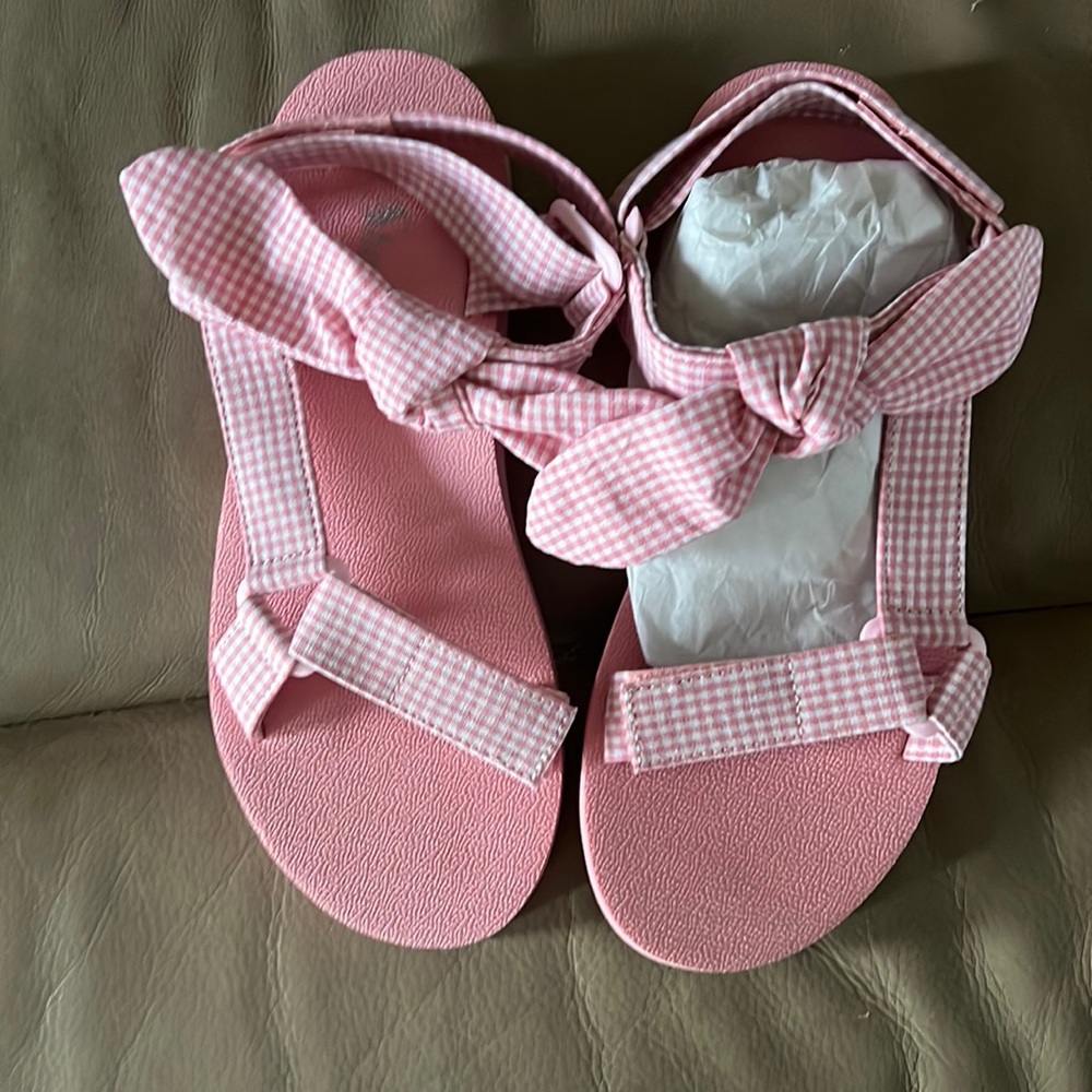 Pink sandals
